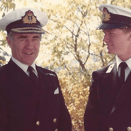 Sir David’s son honours ANZAC Day in 2020